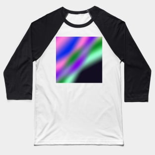 purple green white abstract texture art Baseball T-Shirt